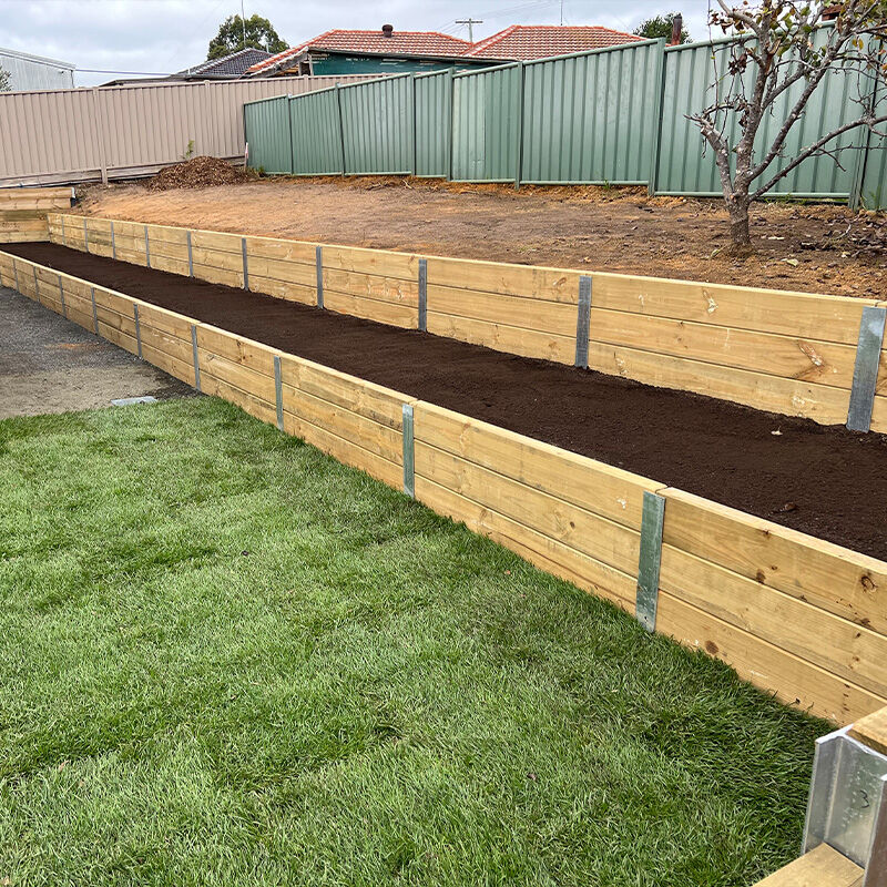 Retaining Walls – Timber & Concrete