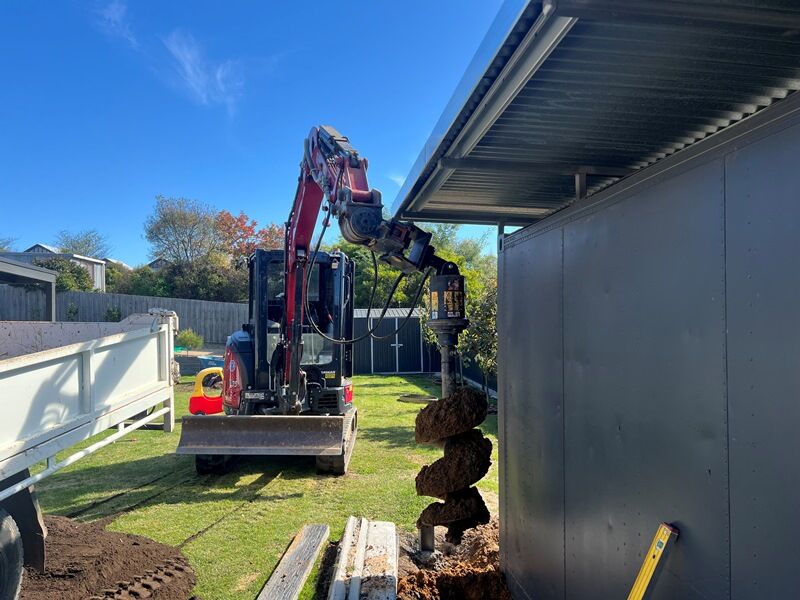 Auger Drilling - Dridan Contracting