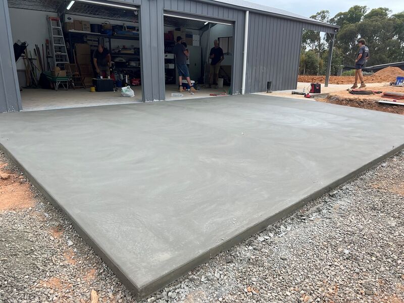 Concrete Slab - Dridan Contracting