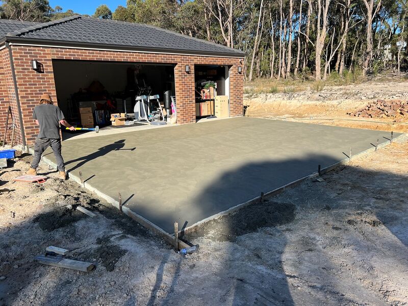 Concrete Slab - Dridan Contracting