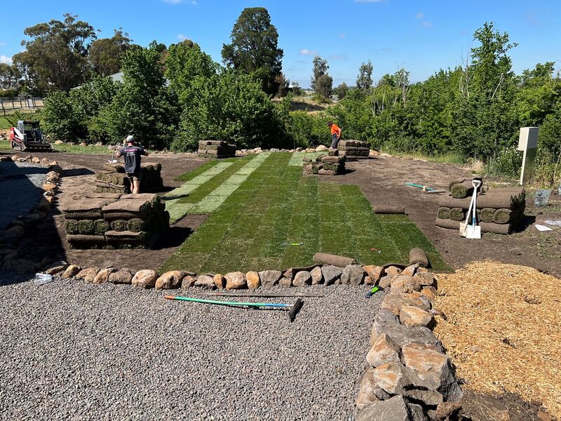 Instant Turf Installation - Dridan Contracting